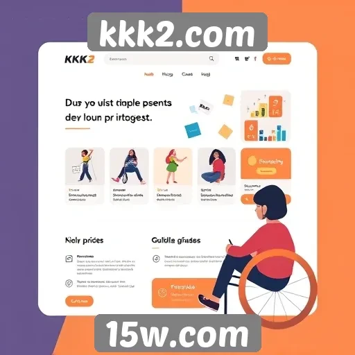Acessibilidade e navegação em kkk2.com