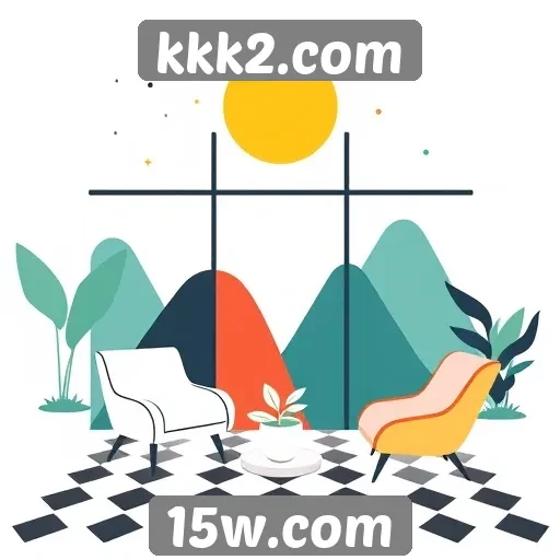 Tendências de design gráfico no site kkk2.com